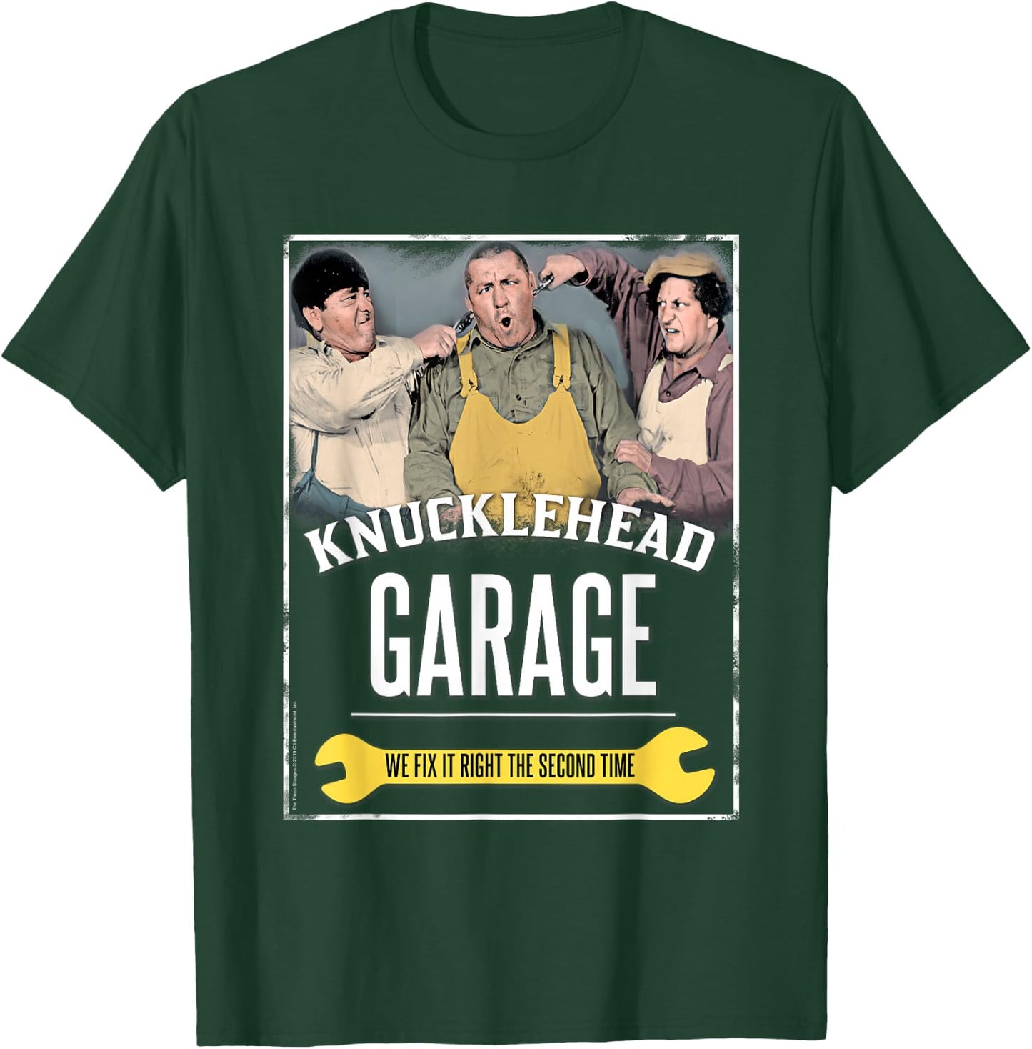 TTS- Knucklehead Garage T-Shirt - T-Shirt | Forest