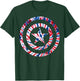Marvel Captain America Tye Dye Shield Symbol T-Shirt - T-Shirt | Forest