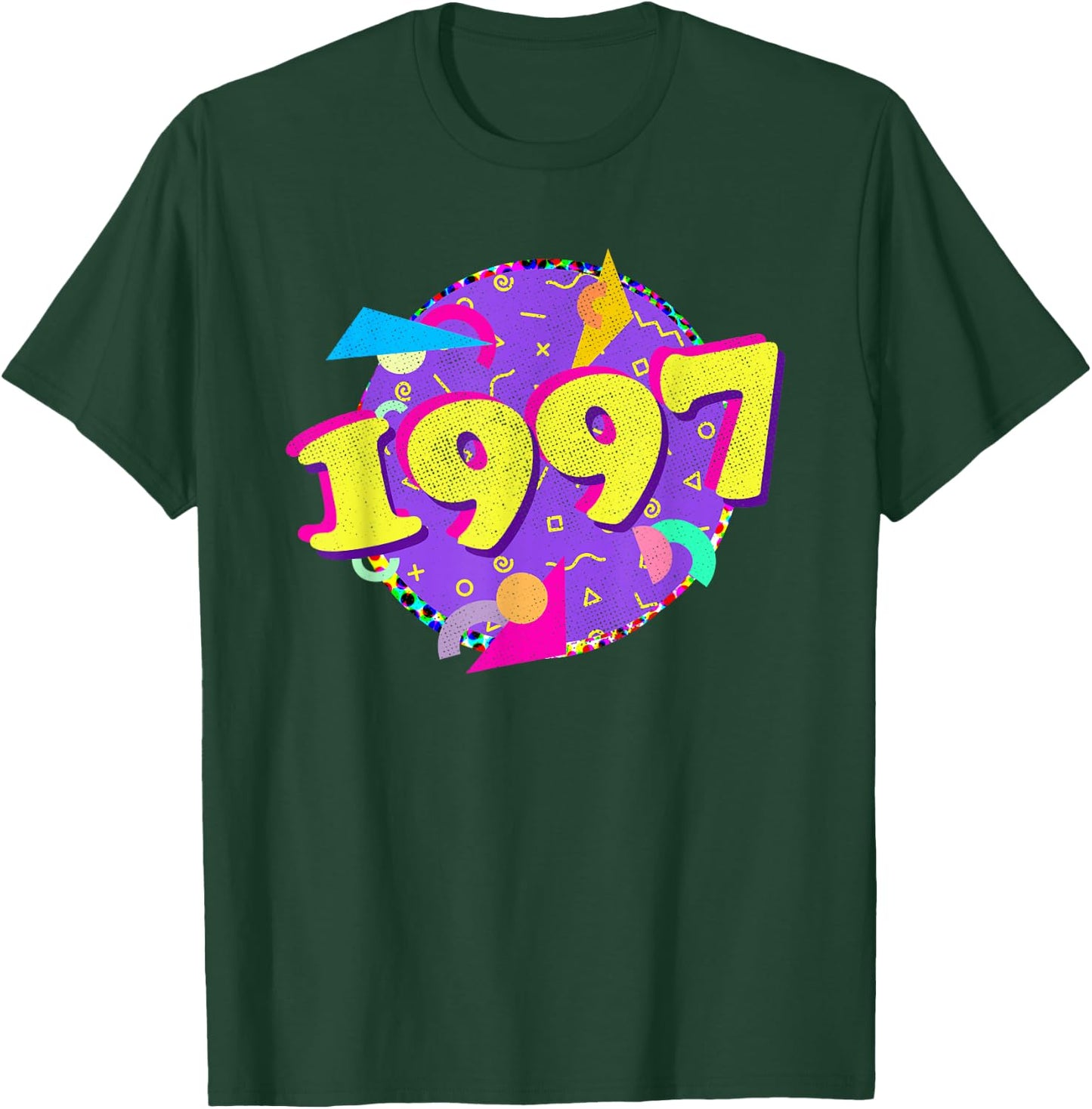 Birthday Retro 90s Style 1997 T-Shirt - T-Shirt | Forest