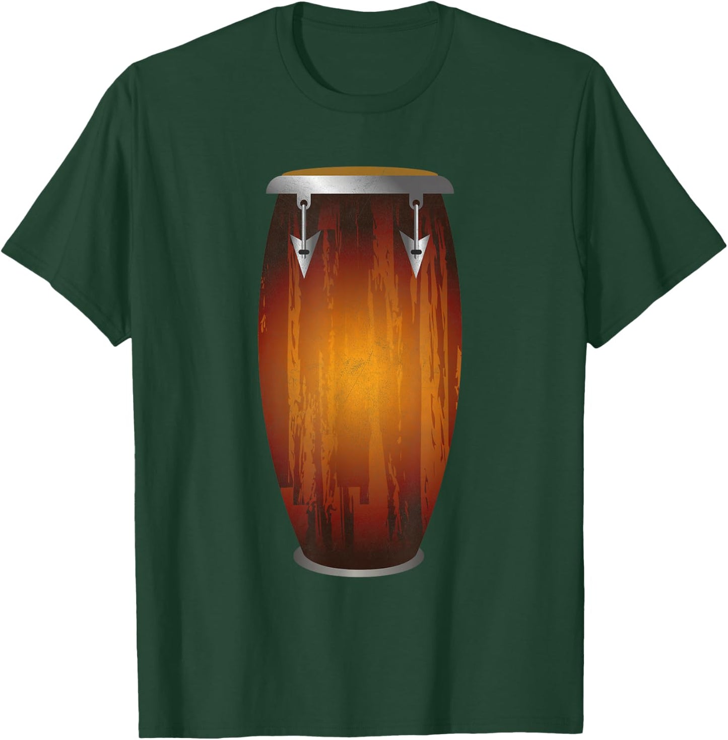 Conga drums Shirt T-Shirt - T-Shirt | Forest