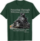 VBS Railway Train Powering Through With Jesus John 15:12 T-Shirt - T-Shirt | Forest