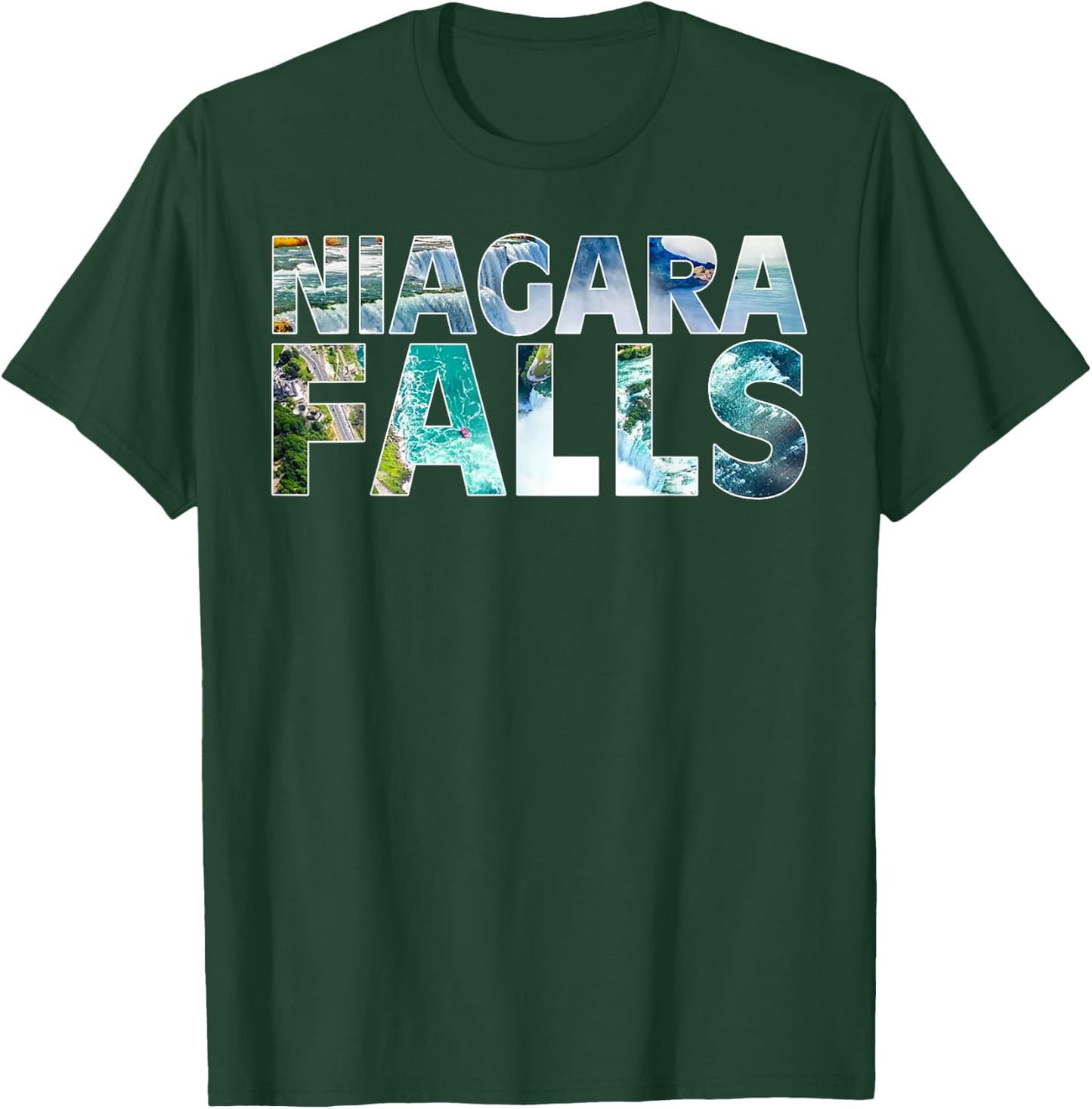 Niagara Falls Souvenir Gift Women Niagara Falls T-Shirt - T-Shirt | Forest