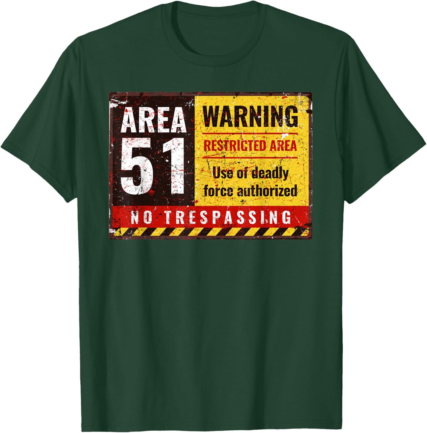 Storm Area 51 Vintage Funny Alien T-Shirt - T-Shirt | Forest