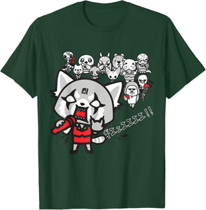 Aggretsuko Rage Karaoke Shirt T-Shirt - T-Shirt | Forest
