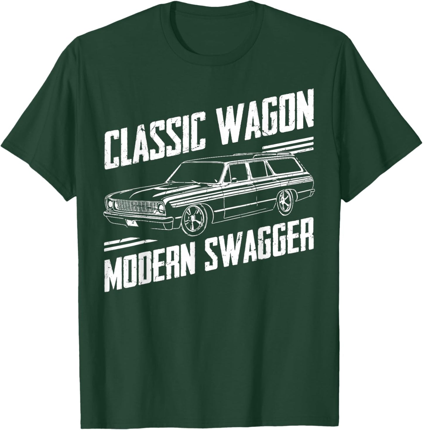 Classic Wagon Modern Swagger Wagon T-Shirt - T-Shirt | Forest