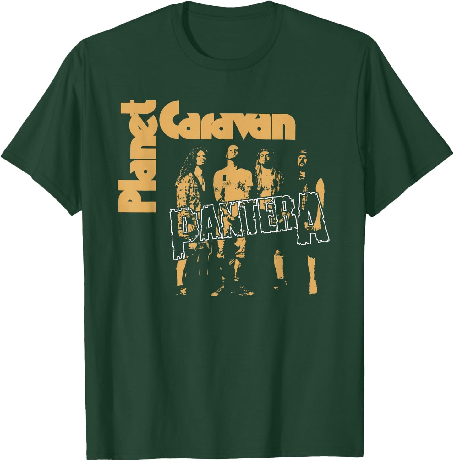 Pantera Official Planet Caravan T-Shirt - T-Shirt | Forest