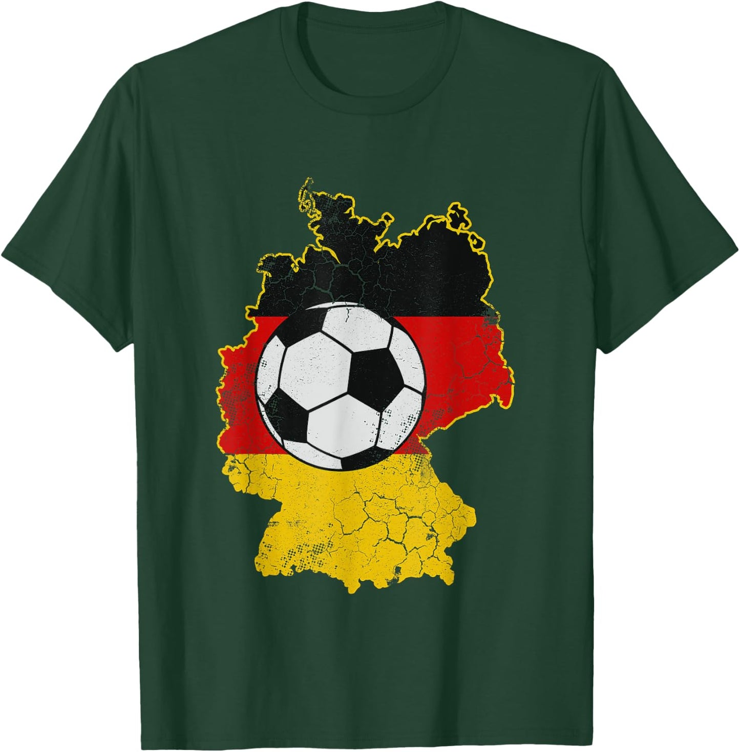 German Soccer Germany Football T-Shirt - T-Shirt | Forest