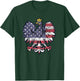 Polish Eagle American Flag Pride Falcon Gift T Shirt T-Shirt - T-Shirt | Forest