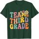 Team Third Grade Groovy 3rd Grade Back to School Teacher T-Shirt - T-Shirt | Forest