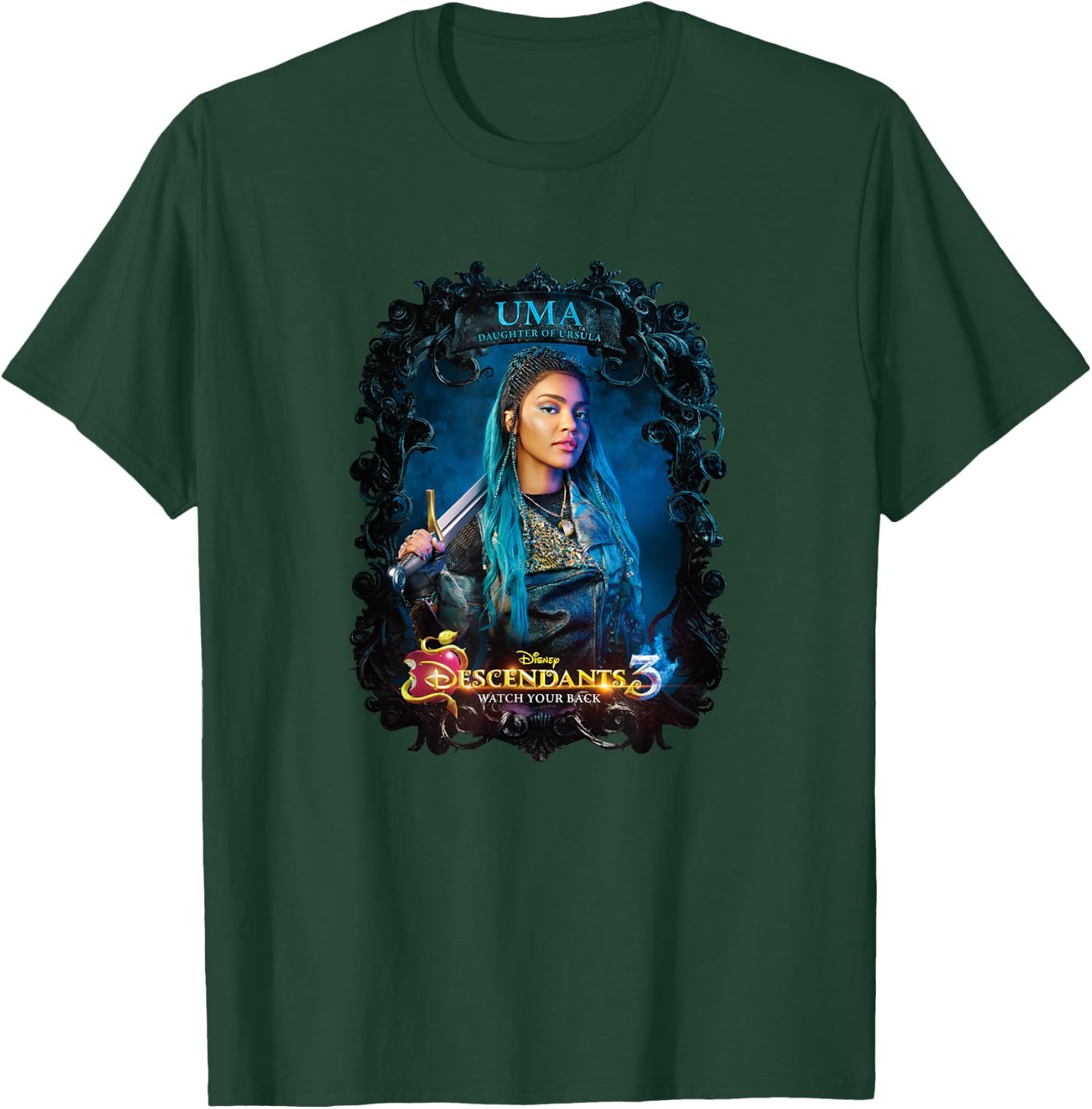 Disney Descendants 3 Uma Watch Your Back T-Shirt - T-Shirt | Forest