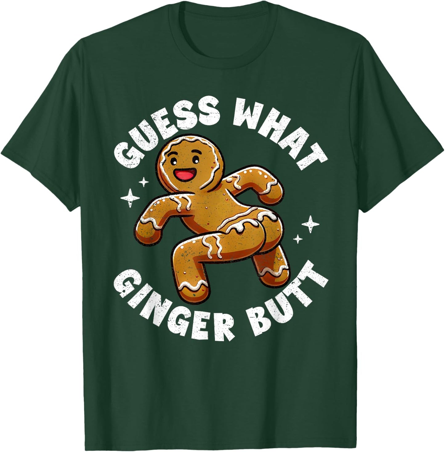 Funny gingerbread costume cookie baking holiday christmas T-Shirt - T-Shirt | Forest