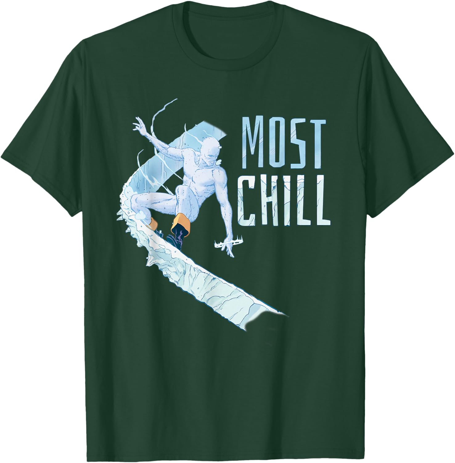 Marvel X-Men Iceman Most Chill T-Shirt - T-Shirt | Forest