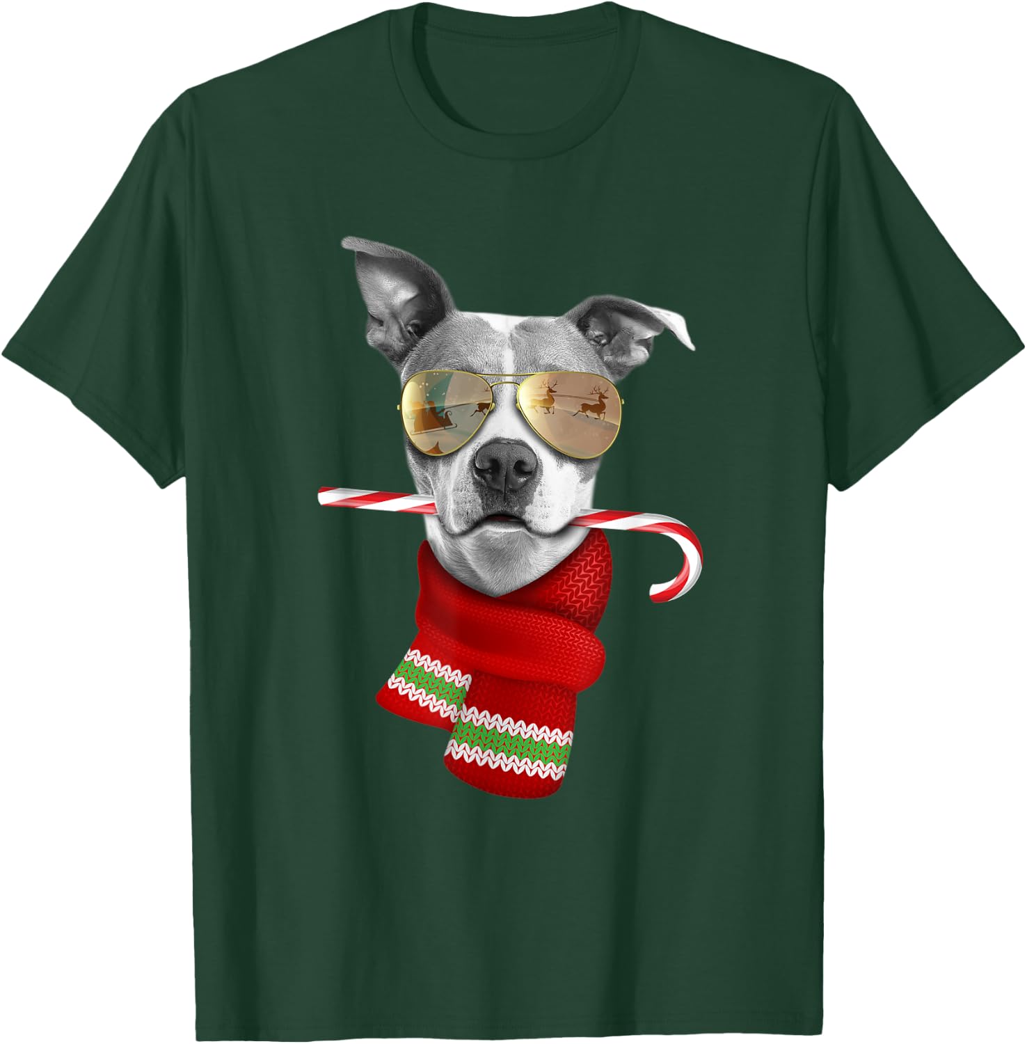 Pitt Bull shirt Cute Christmas Gift Dog Lovers Sunglasses T-Shirt - T-Shirt | Forest