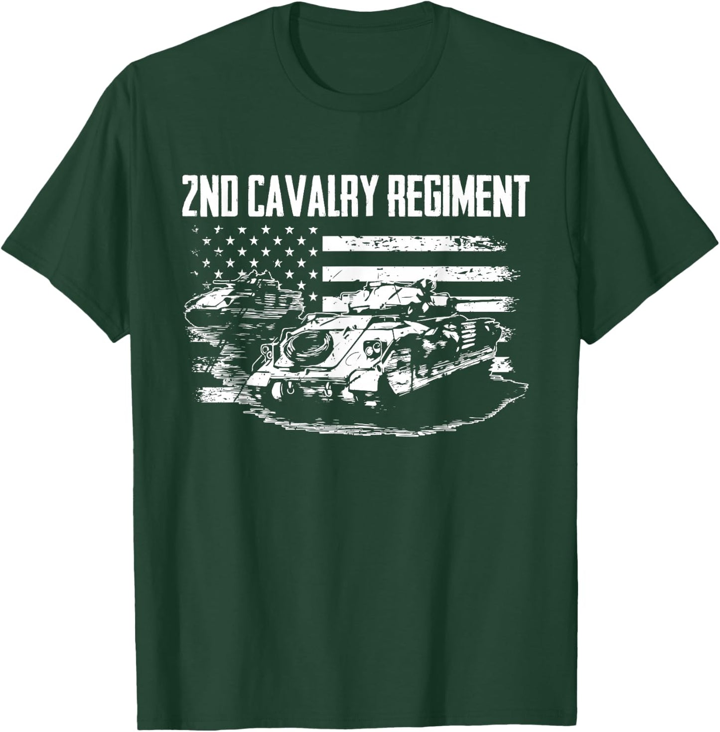 2nd Cavalry Regiment T-Shirt - T-Shirt | Forest