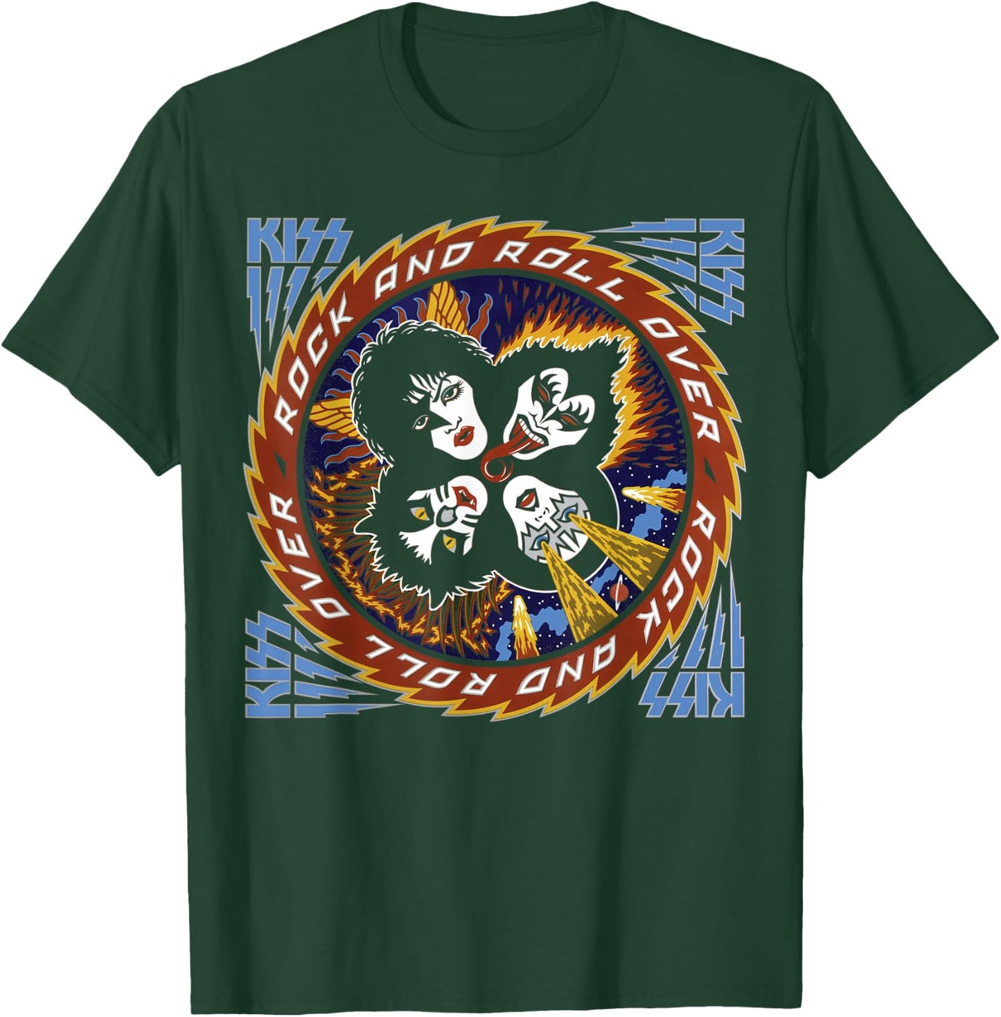 KISS - Rock and Roll Over 40 T-Shirt - T-Shirt | Forest