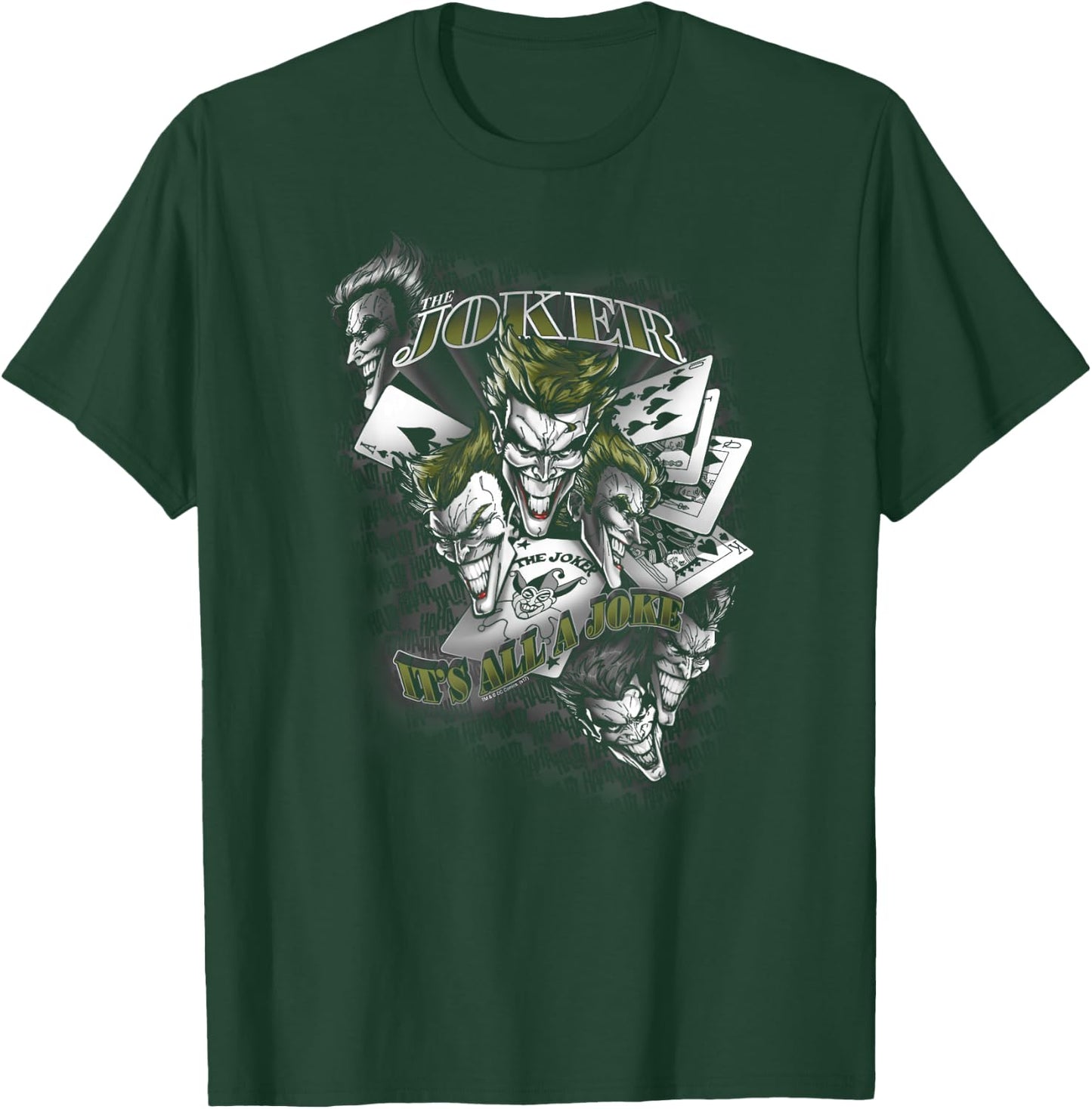 Batman the Joker It's All a Joke T Shirt T-Shirt - T-Shirt | Forest