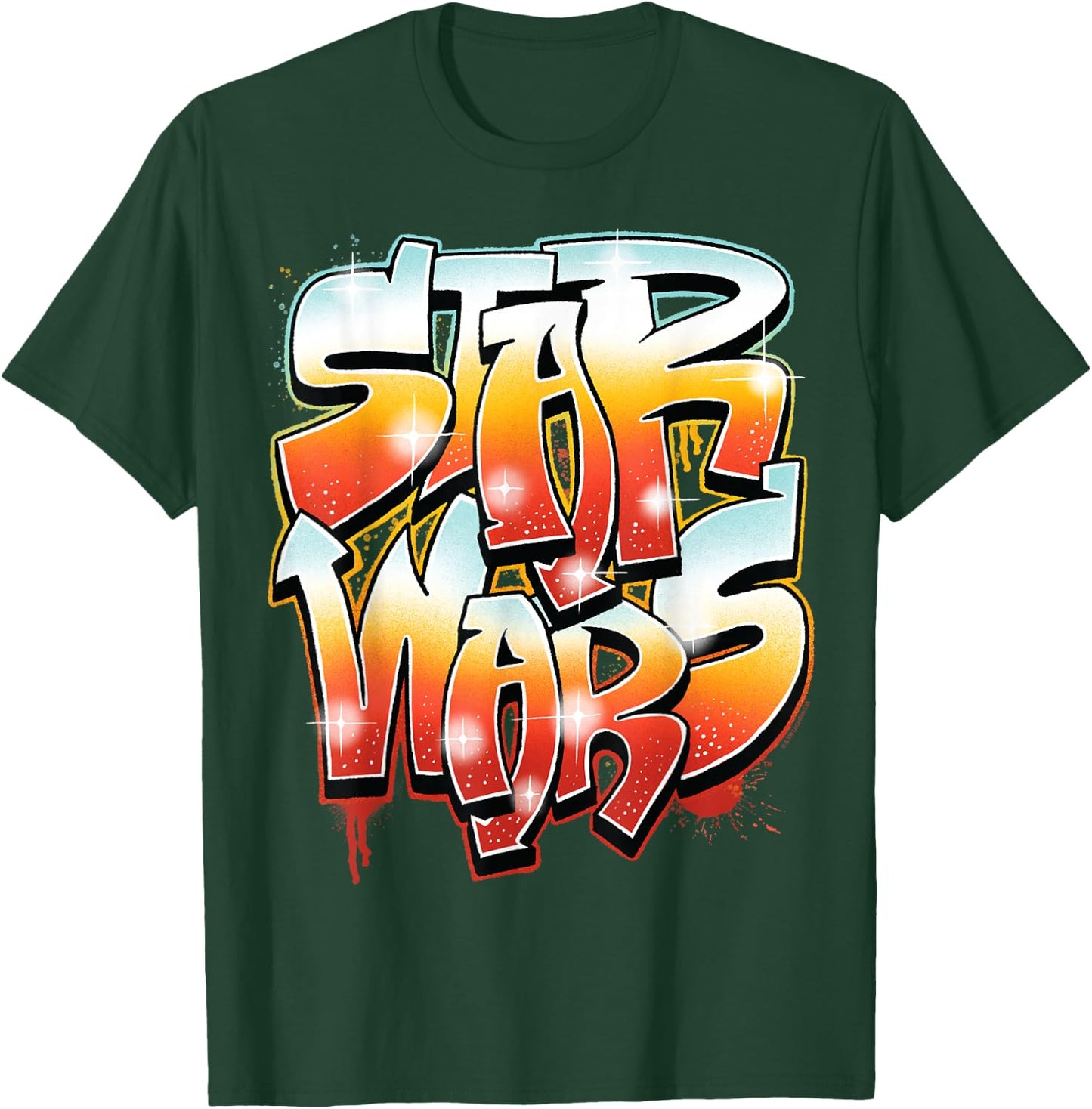 Star Wars - Graffiti T-Shirt - T-Shirt | Forest