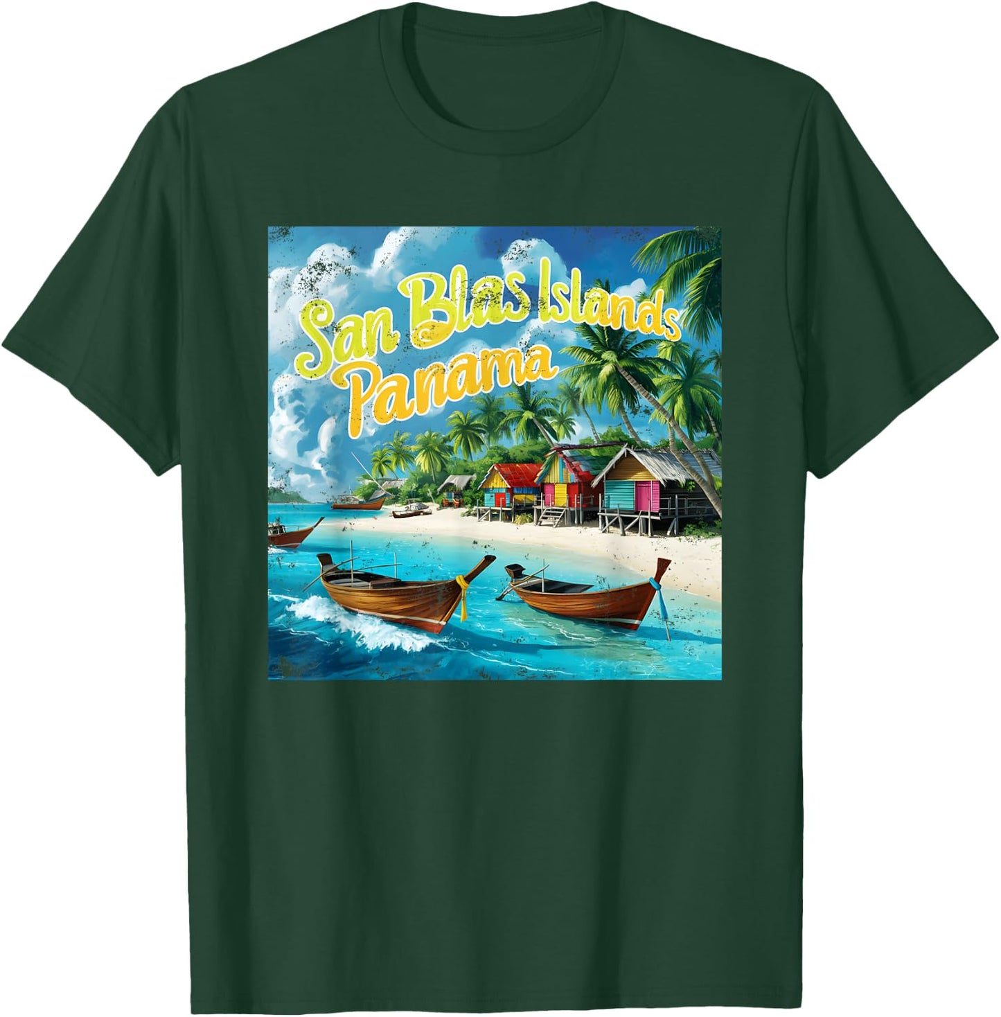 San Blas Islands, Panama T-Shirt - T-Shirt | Forest