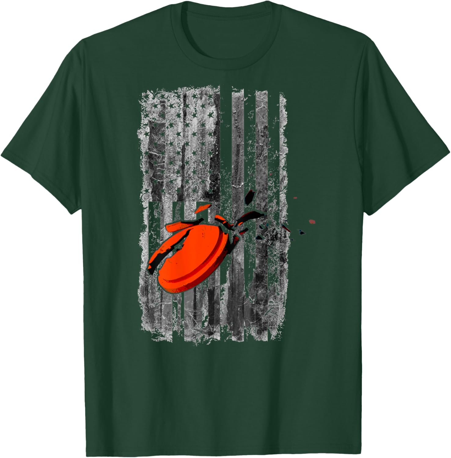 Gun Clay Target Competition Shooting Women & Men Gift Shirt T-Shirt - T-Shirt | Forest