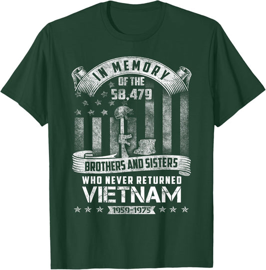 in Memory of Vietnam Veteran Small T-Shirt - T-Shirt | Forest