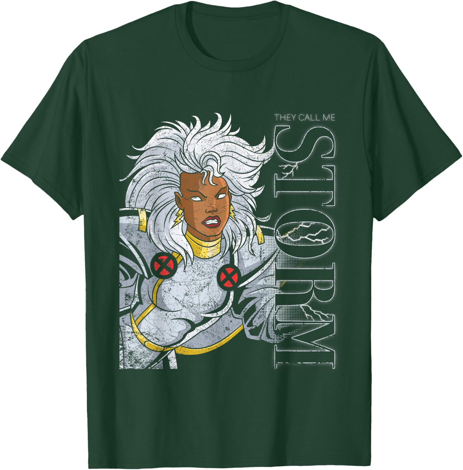 Marvel X-Men They Call Me Storm 90s Retro T-Shirt - T-Shirt | Forest