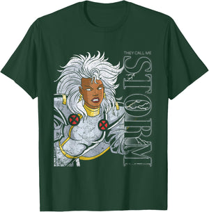 Marvel X-Men They Call Me Storm 90s Retro T-Shirt - T-Shirt | Forest