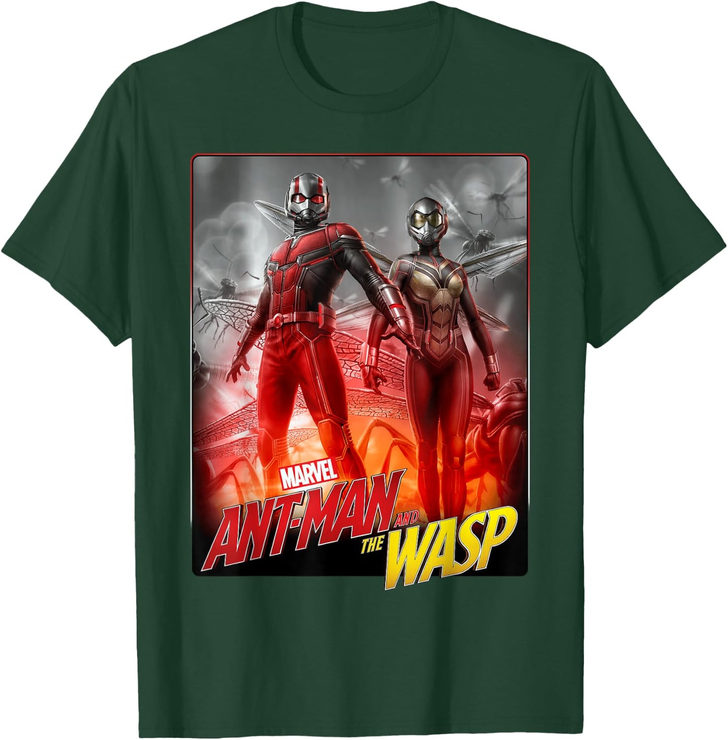 Marvel Ant-Man & The Wasp Duo Hero Poster Graphic T-Shirt - T-Shirt | Forest