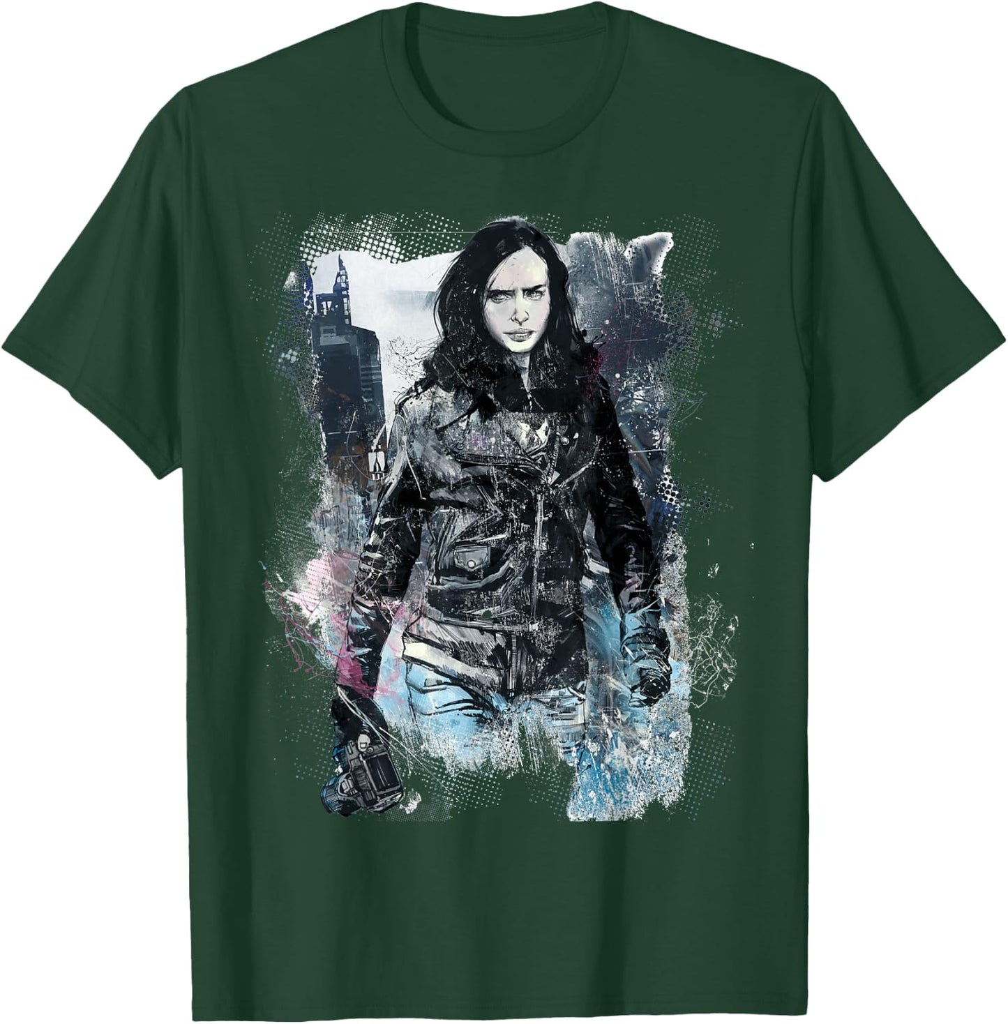 Marvel Jessica Jones Private Investigator T-Shirt - T-Shirt | Forest