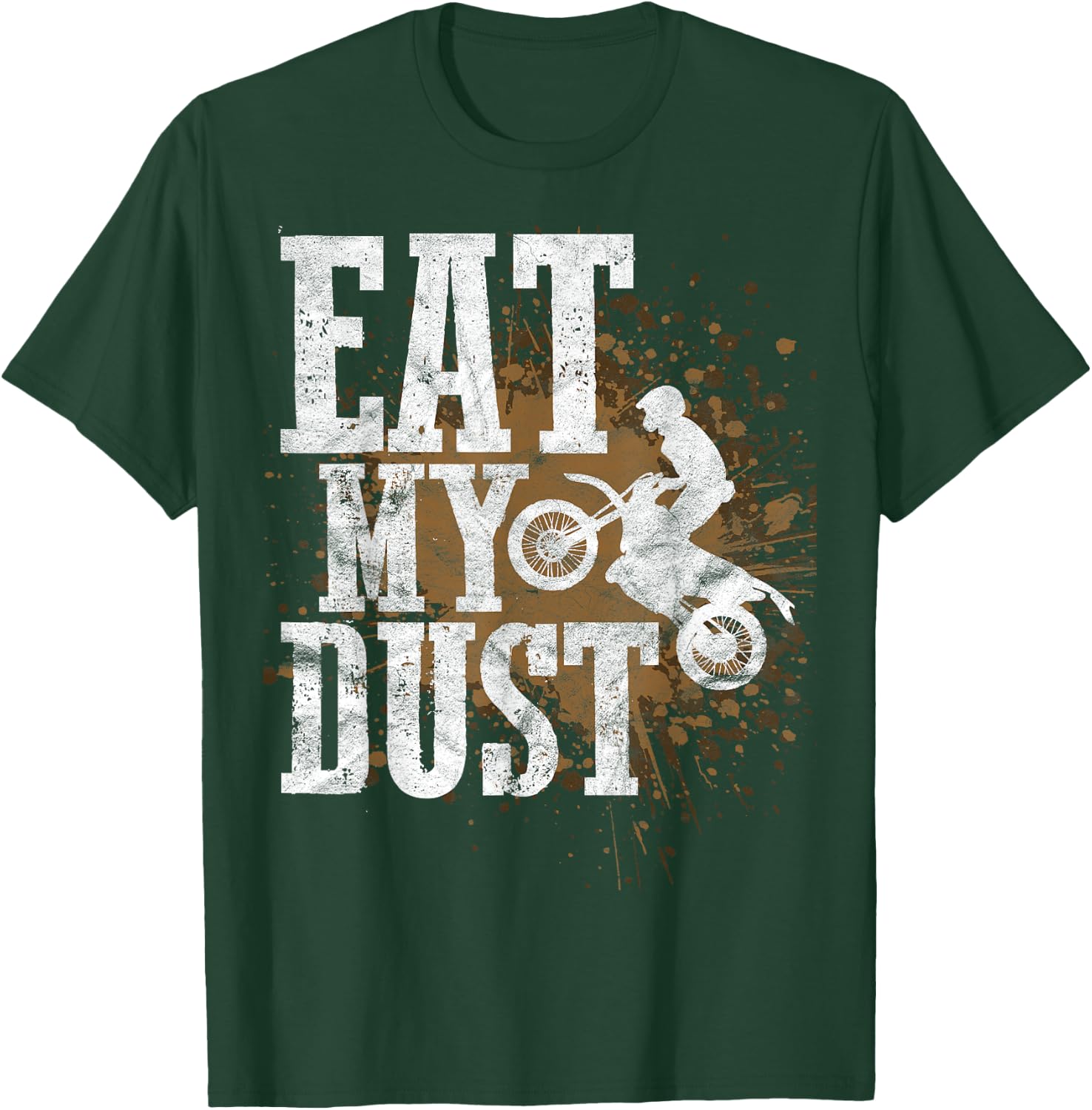 Motocross Design For Youth Boys Gift Dirtbike Biker Men T-Shirt - T-Shirt | Forest