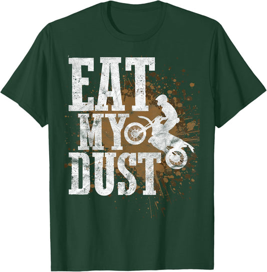 Motocross Design For Youth Boys Gift Dirtbike Biker Men T-Shirt - T-Shirt | Forest