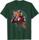 Marvel Avengers Endgame Iron Man Time Travel Platform Logo Small T-Shirt - T-Shirt | Forest