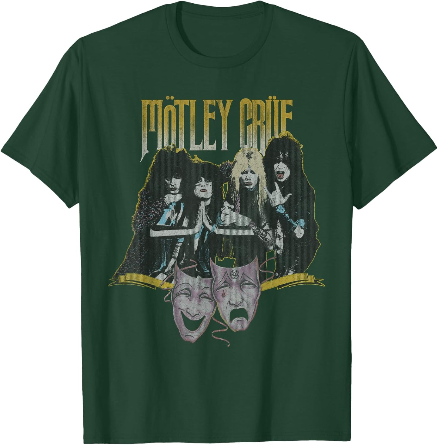 Mötley Crüe - Theatre Vintage Small T-Shirt - T-Shirt | Forest