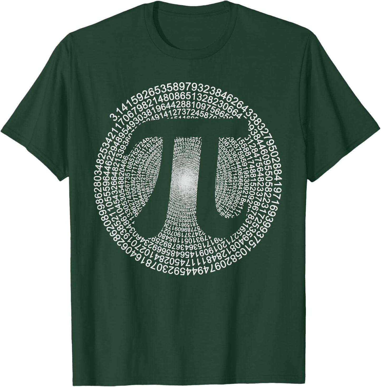Pi 3,14 Pi Number Symbol Math Science Gift T-Shirt - T-Shirt | Forest