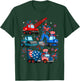 4th of July Construction Truck USA Patriotic Toddler Boys T-Shirt - T-Shirt | Forest
