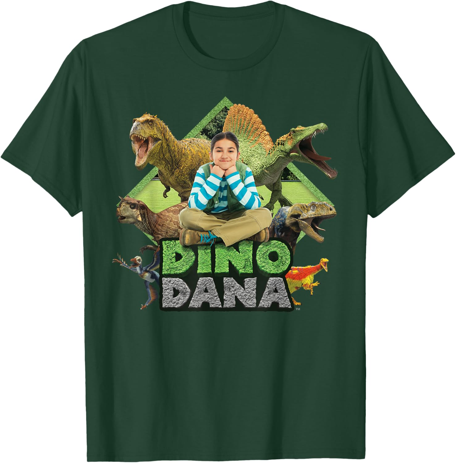 Dino Dana: Real Dinosaurs Shirt T-Shirt - T-Shirt | Forest