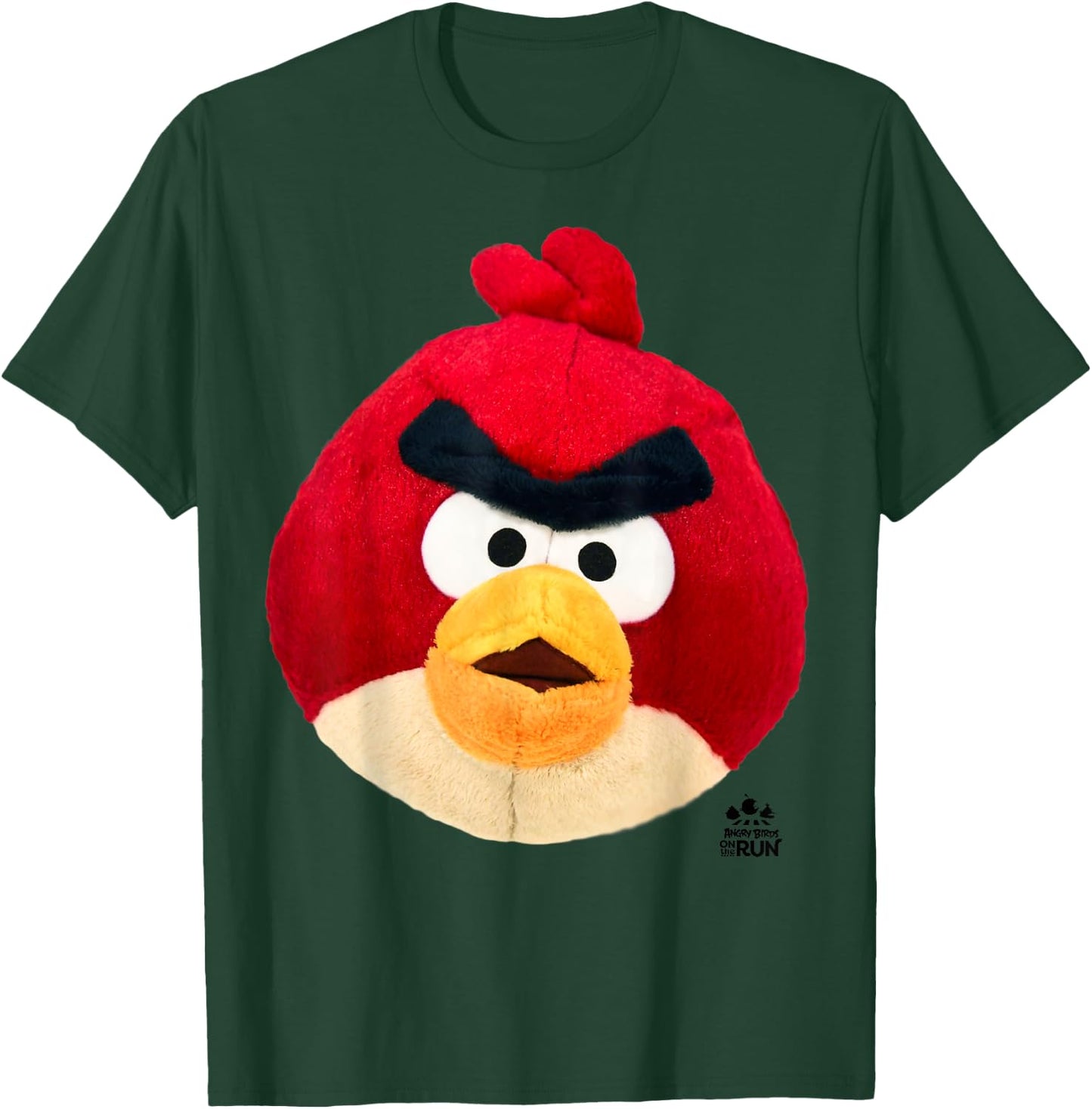 Angry Birds Red Plush Official Merchandise T-Shirt - T-Shirt | Forest