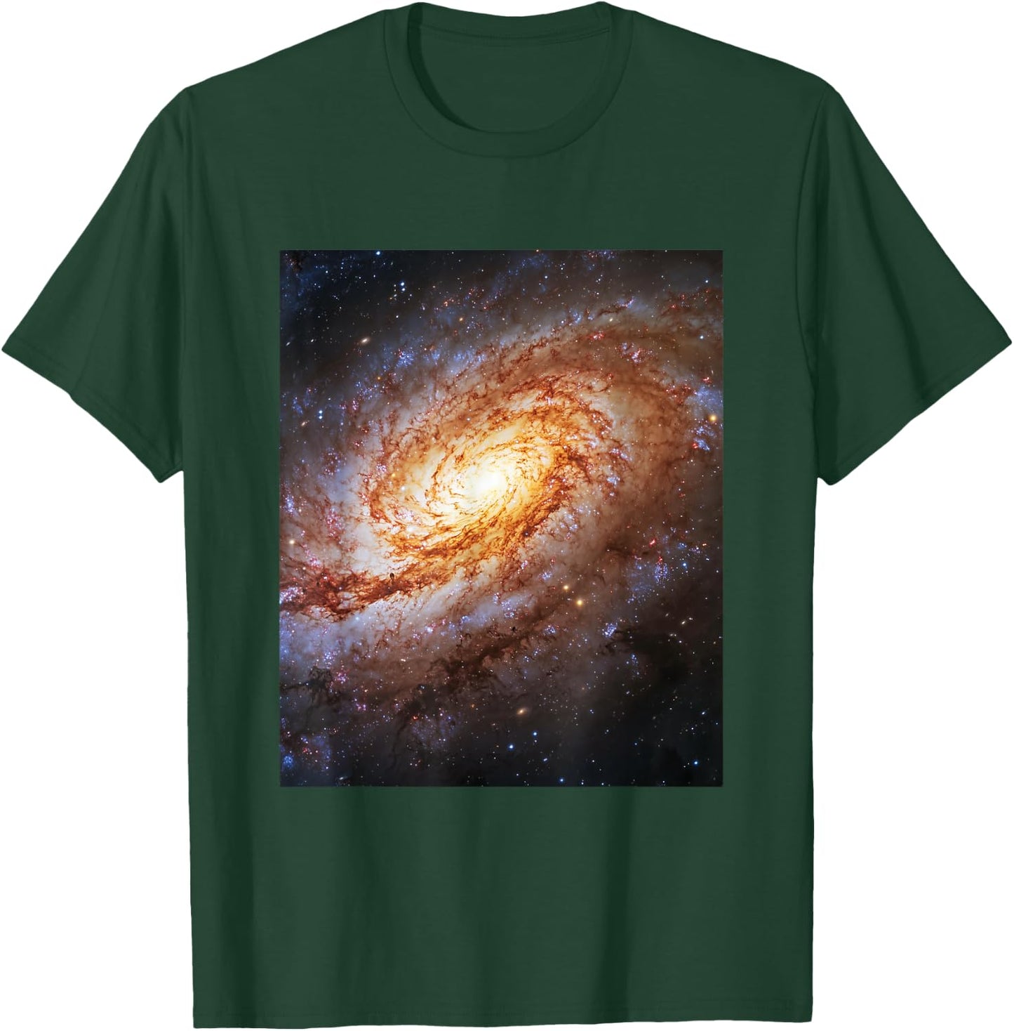 Milky Way Galaxy Universe Space Cosmic Graphic T-Shirt - T-Shirt | Forest