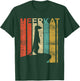 Retro Meerkat T-Shirt - T-Shirt | Forest