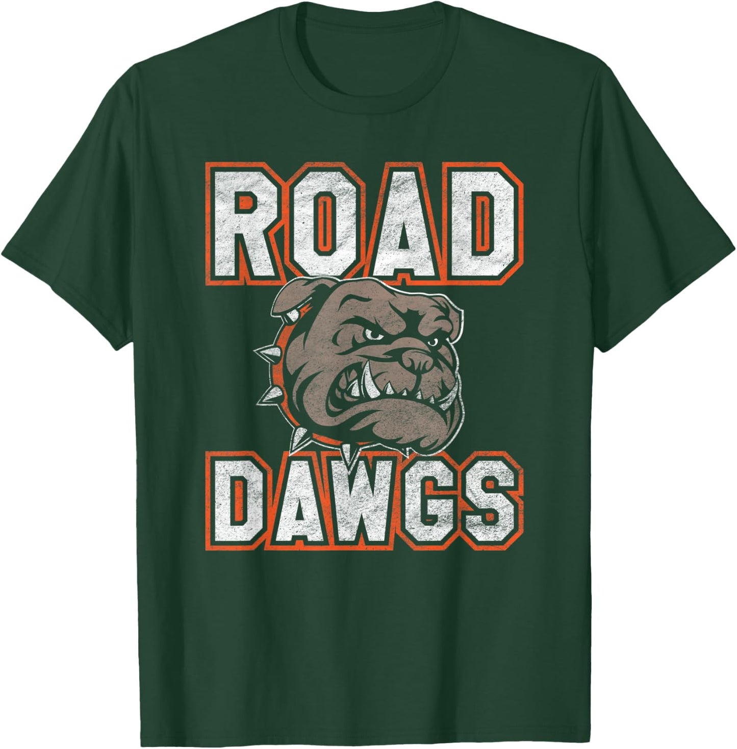 Cleveland Road Dawgs Football T-Shirt - T-Shirt | Forest