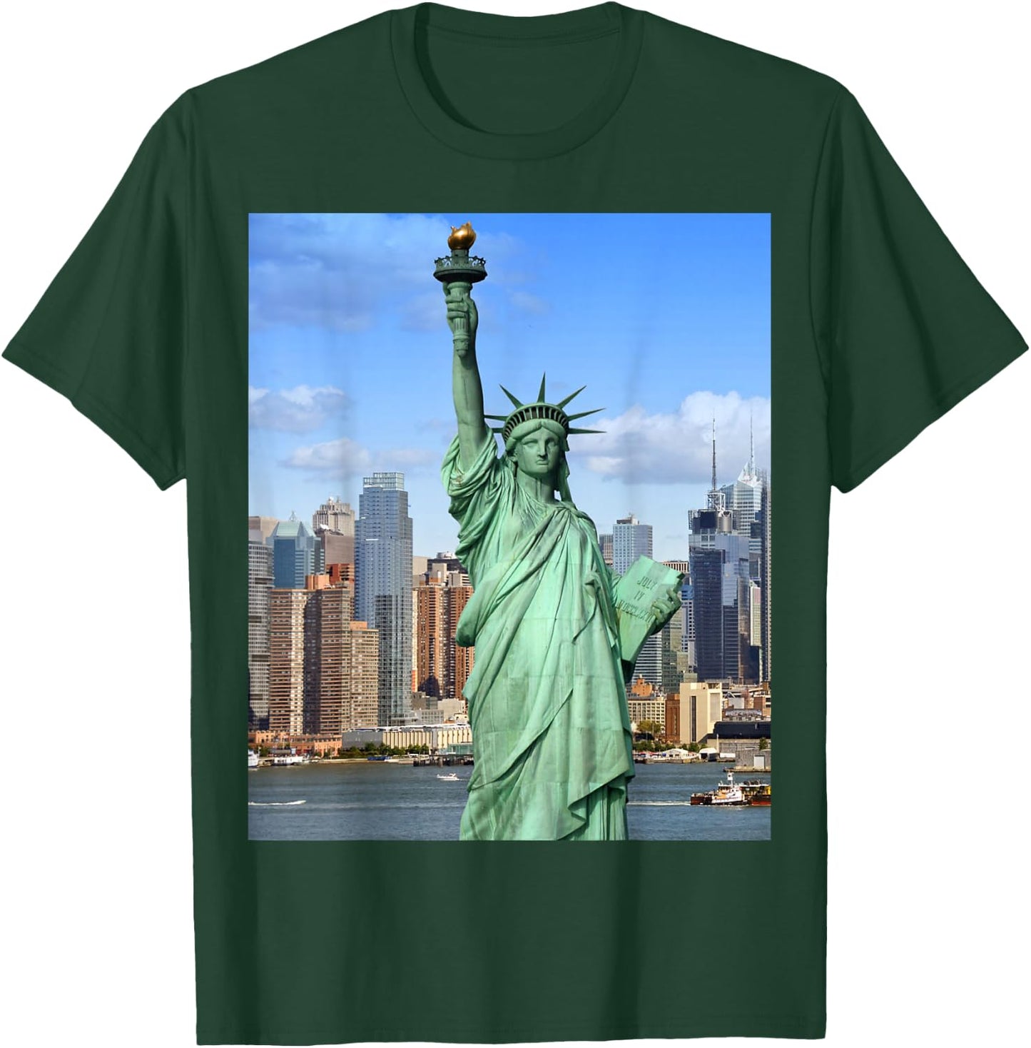 Statue of Liberty newyork city shirt T-Shirt - T-Shirt | Forest