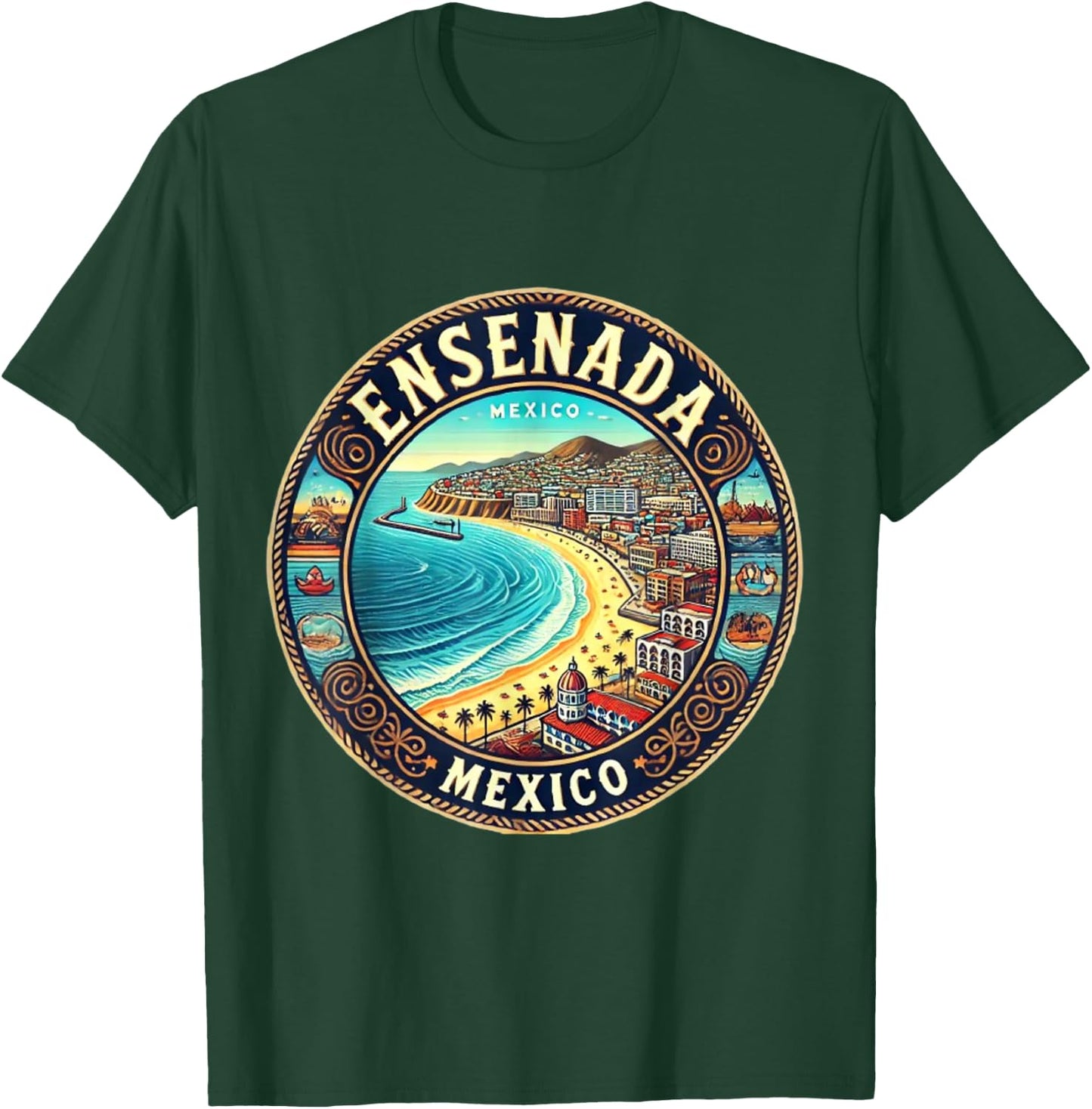 Ensenada Mexico cruise destination T-Shirt - T-Shirt | Forest
