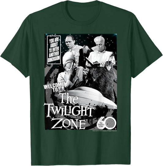 The Twilight Zone 60th Anniversary Enter Another Dimension T-Shirt - T-Shirt | Forest