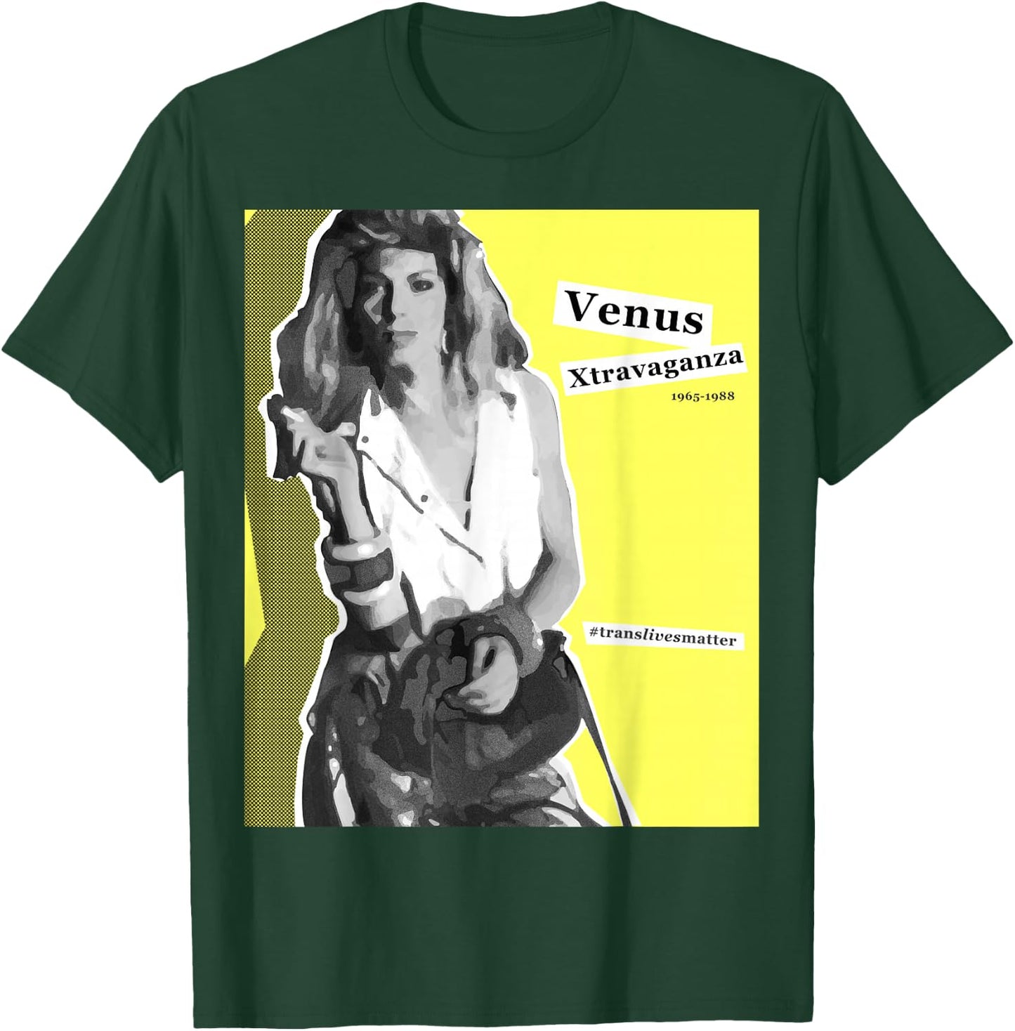 Venus Xtravaganza - Trans Lives Matter T-Shirt - T-Shirt | Forest
