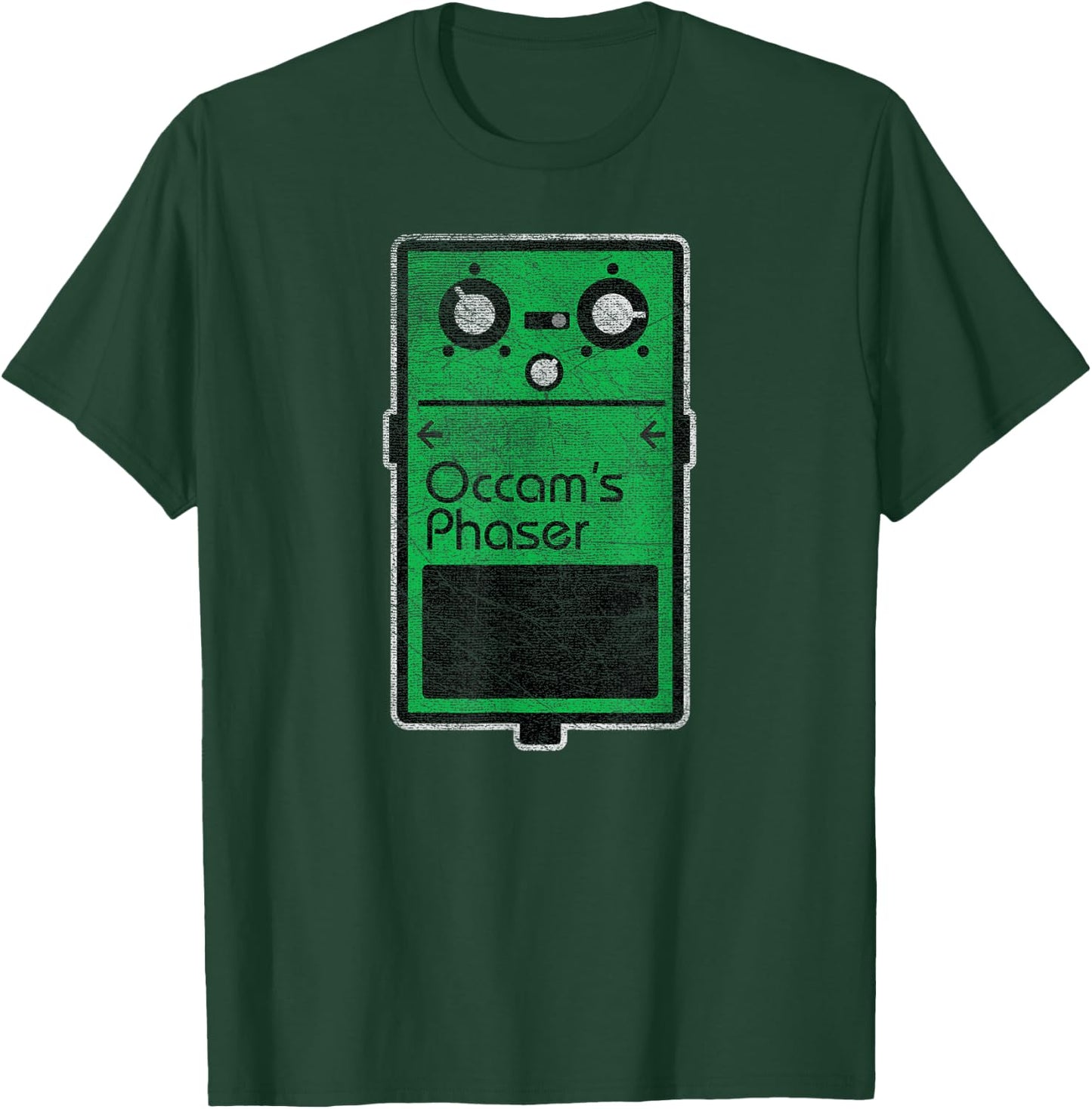 Funny Occam's Phaser Effect Pedal T-Shirt - T-Shirt | Forest