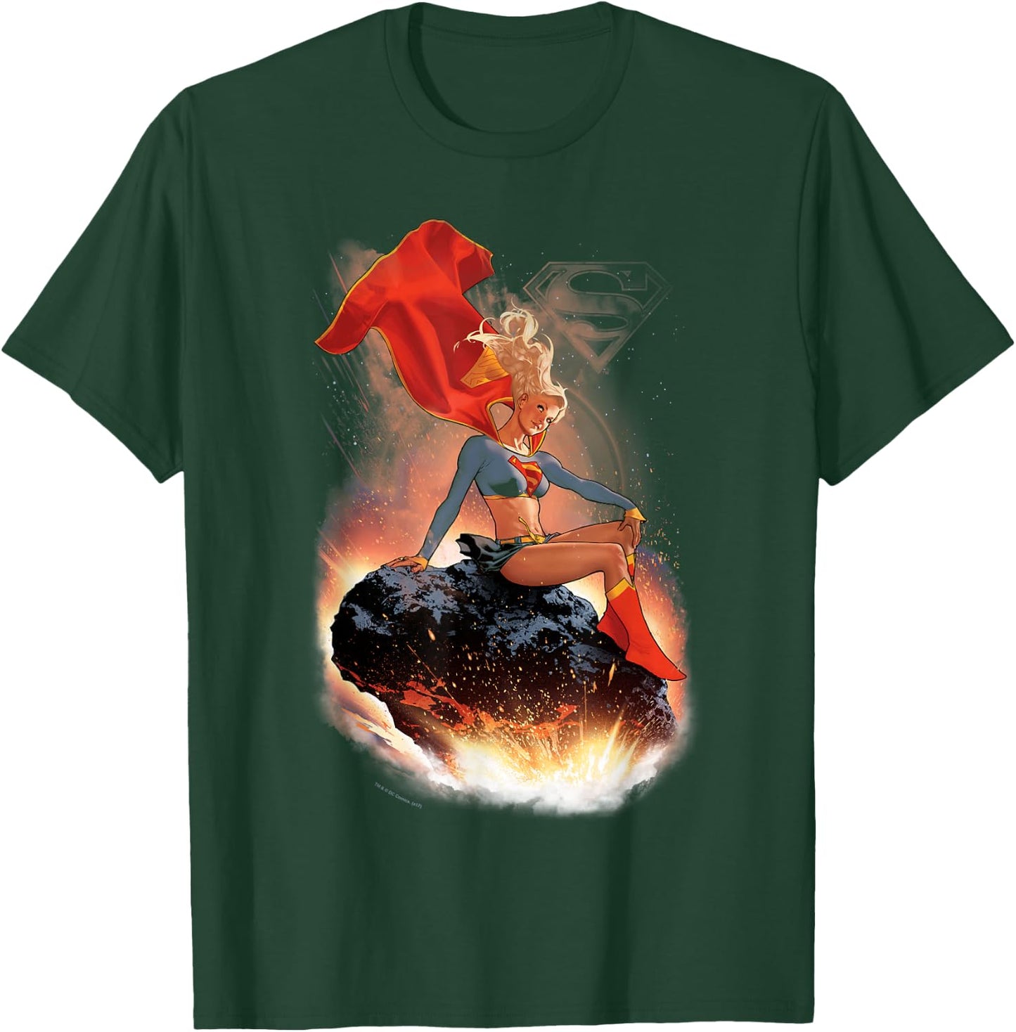 Supergirl Ride It Out T-Shirt - T-Shirt | Forest