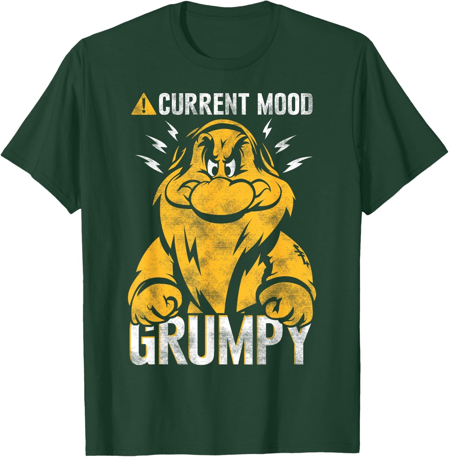 Disney Snow White Grumpy Mood Graphic T-Shirt - T-Shirt | Forest