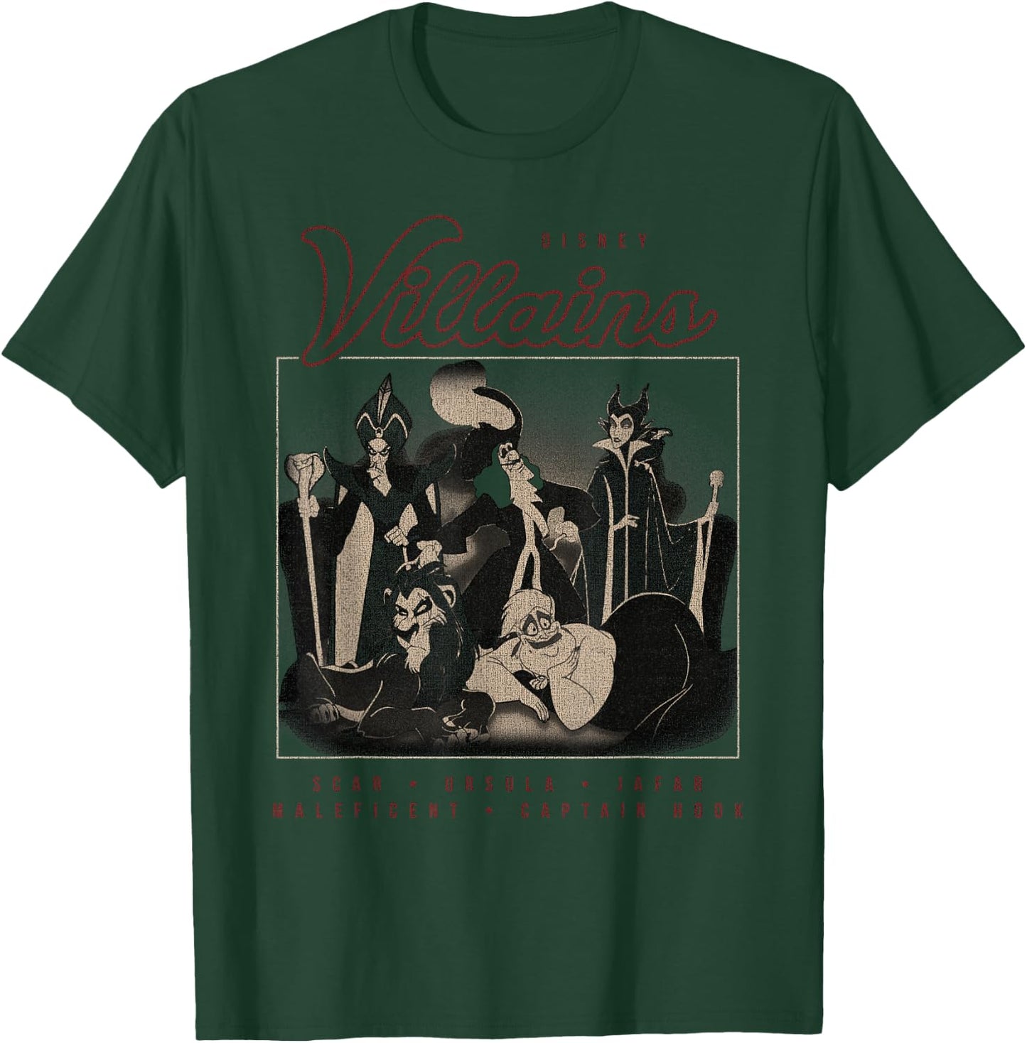 Disney Villains Group Portrait T-Shirt - T-Shirt | Forest