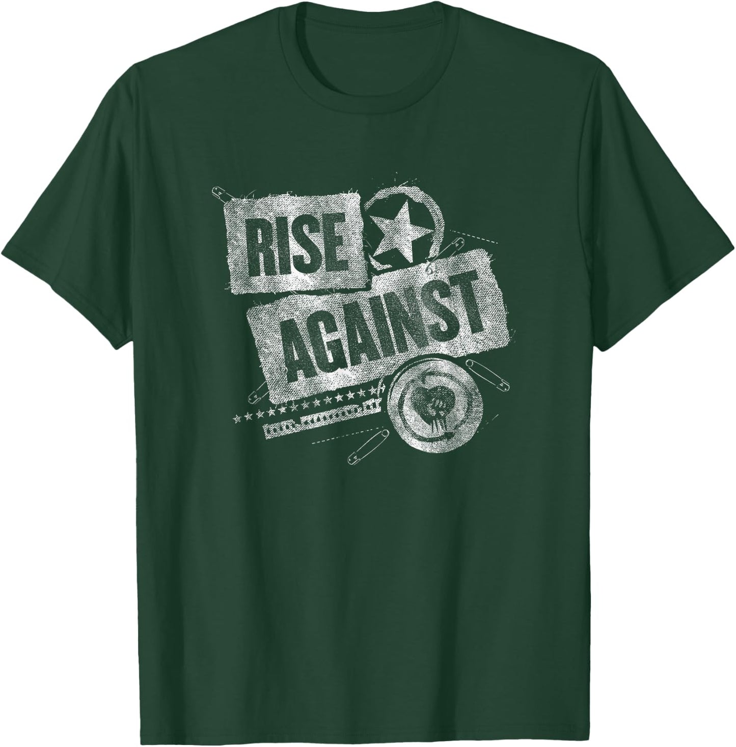 Rise Against - Patched Up - Official Merchandise T-Shirt - T-Shirt | Forest