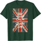 Keep Calm and Carry On with UK Flag T-Shirt - T-Shirt | Forest