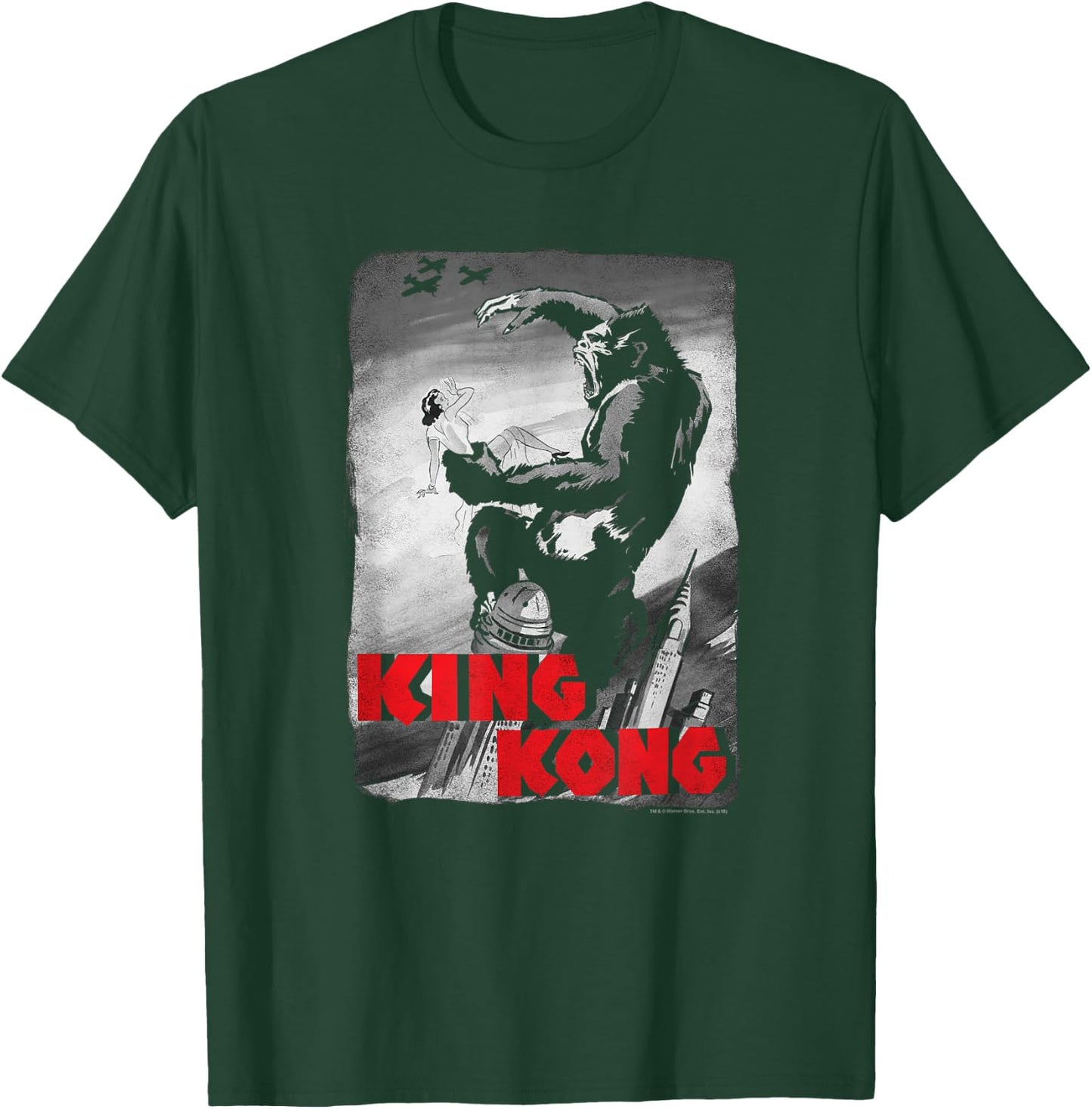 King Kong Planes Poster T Shirt T-Shirt - T-Shirt | Forest
